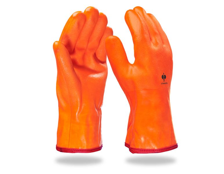 Rękawice chroniące przed zimnem z powłoką PCW