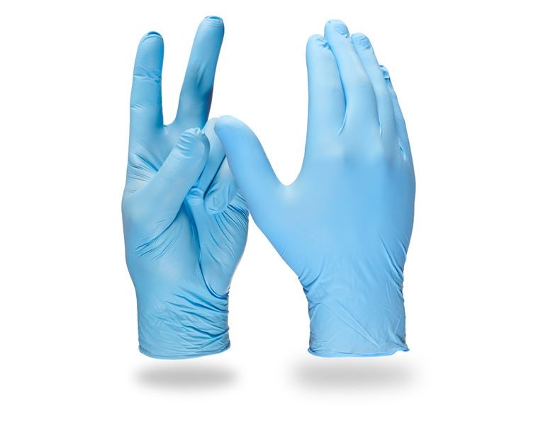 Jednorazowe rękawice nitrylowe Basic, bezpudrowe
