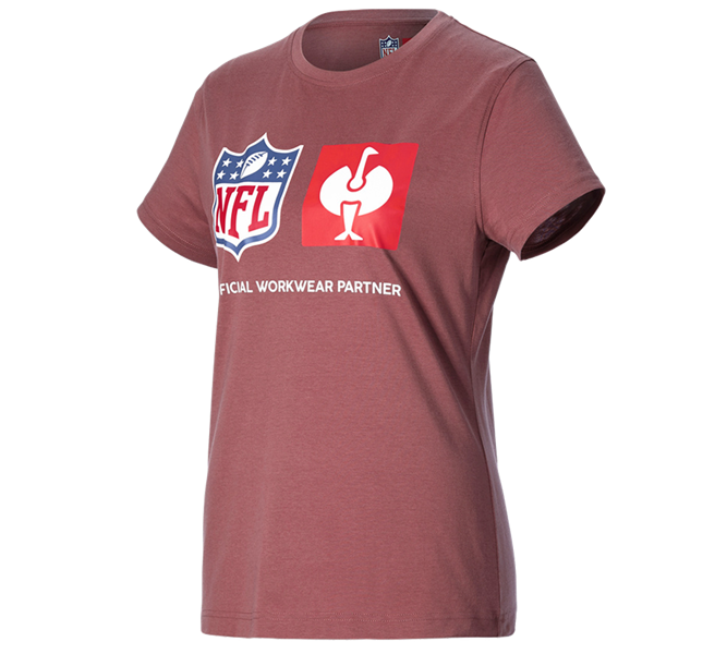 Widok główny, Nowe Produkty, NFL T-Shirt cotton, ladies, czerwony tlenkowy