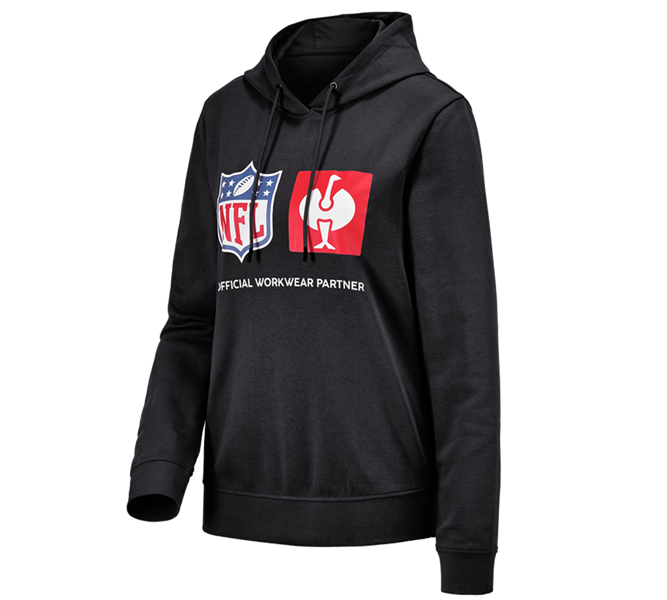 Widok główny, Współpraca, NFL Hoodie cotton, ladies, czarny