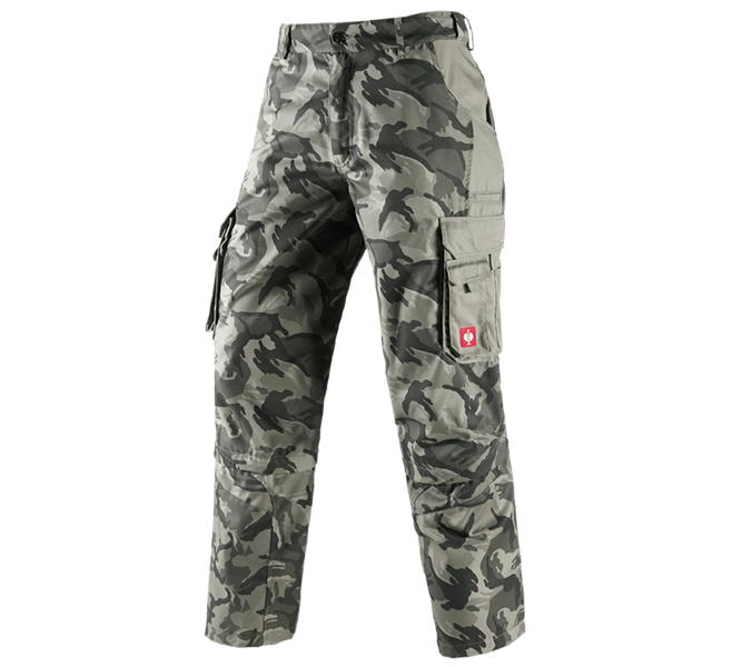 Spodnie z odpinanymi nogawkami e.s. camouflage