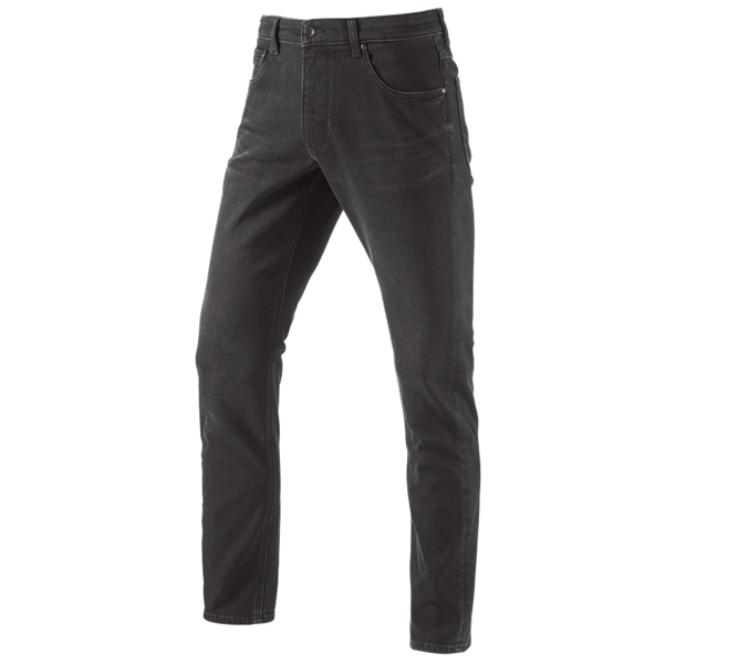 e.s. Zimowe jeansy 5-kieszeniowe stretch
