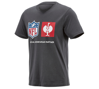 Widok główny, NFL T-Shirt cotton, karbonowym szary