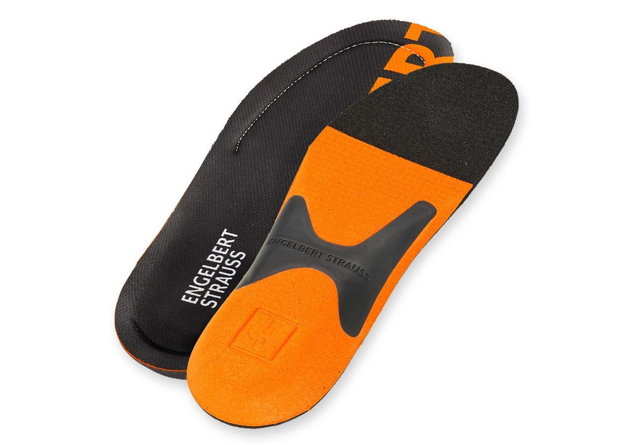 Wkładki do obuwia: Wkładka active, medium + pomarańczowy