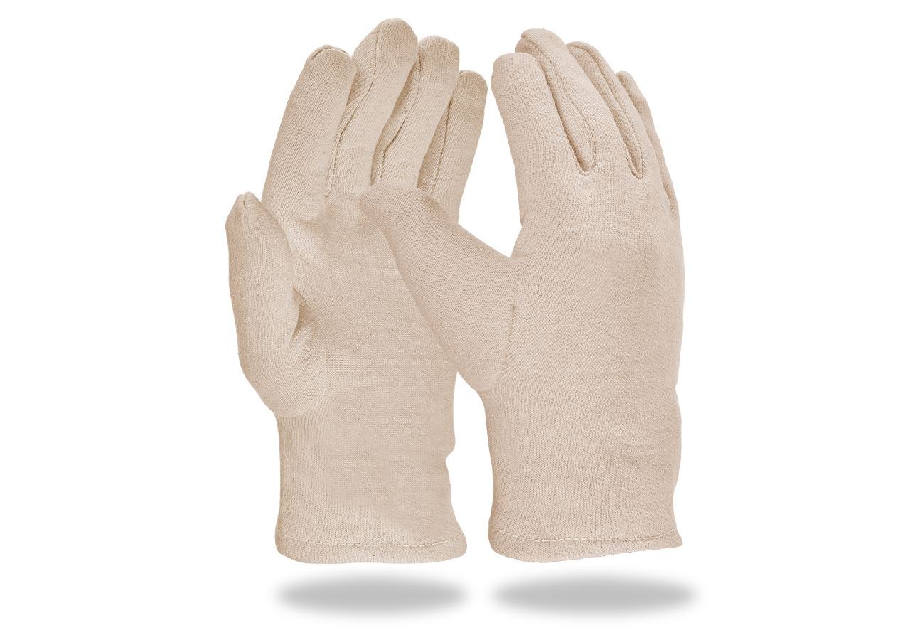 Tekstylne: Rękawice trykotowe, grube, opakowanie 12 szt. + biały