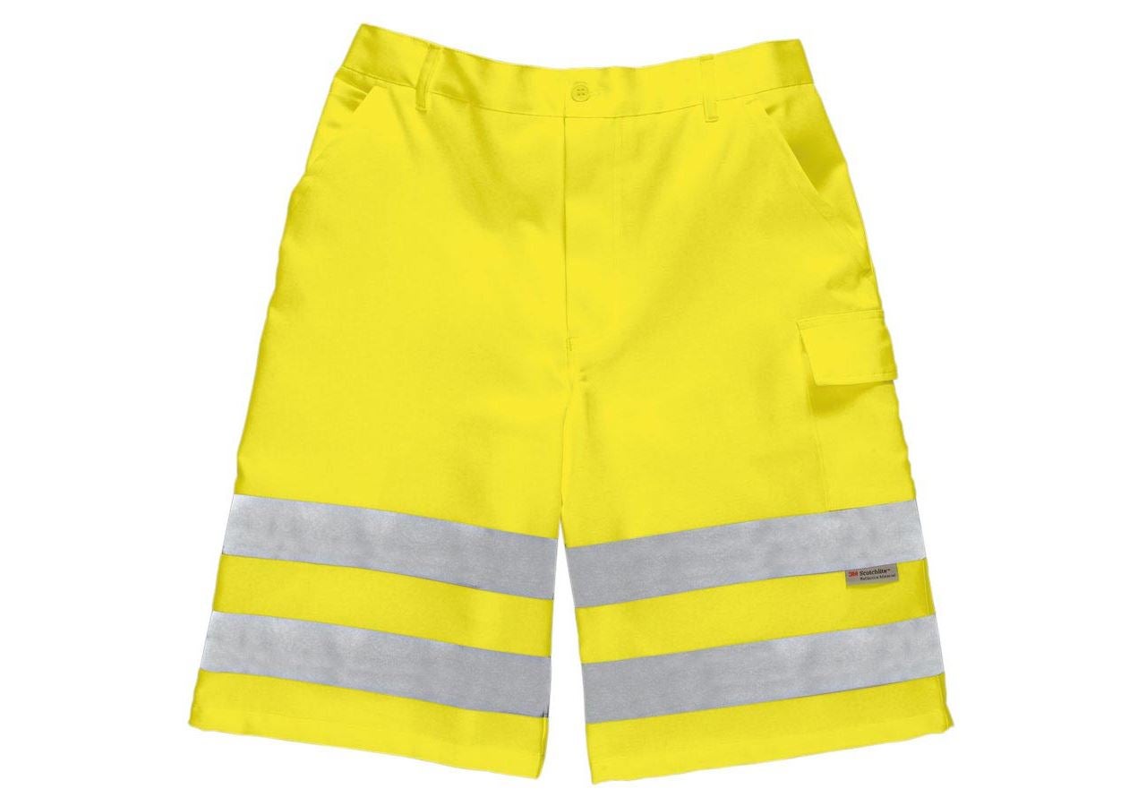 Spodnie robocze: STONEKIT Szorty ostrzegawcze + żółty ostrzegawczy