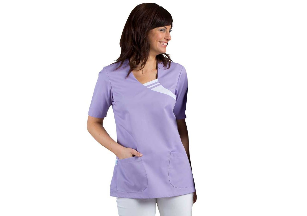 Koszulki | Pulower | Bluzki: Tunika medyczna Lorielle + lila