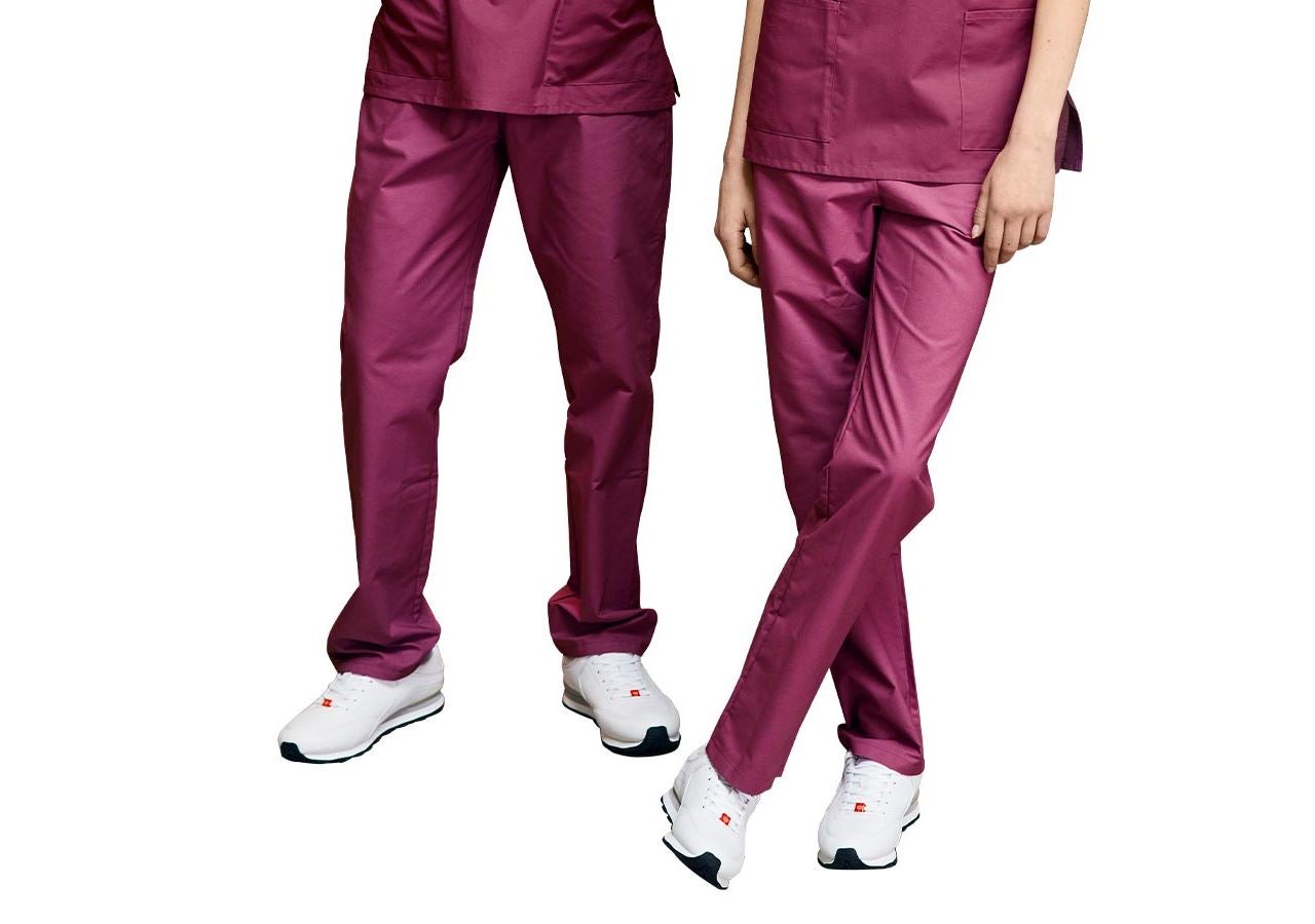 Spodnie robocze: Spodnie chirurgiczne + jeżynowy