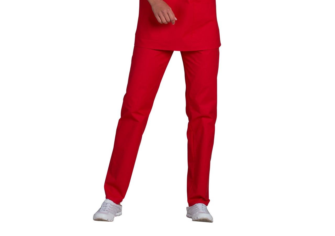 Spodnie robocze: Spodnie chirurgiczne + czerwony