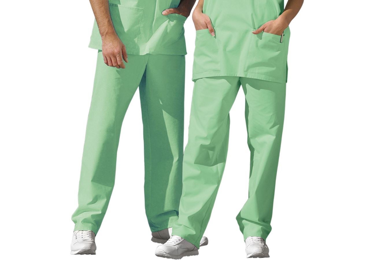 Spodnie robocze: Spodnie chirurgiczne + miętowy
