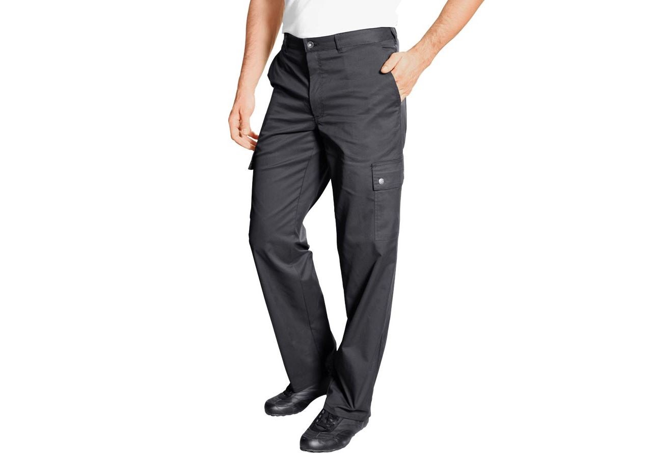 Spodnie robocze: Spodnie kucharskie Dijon II + czarny