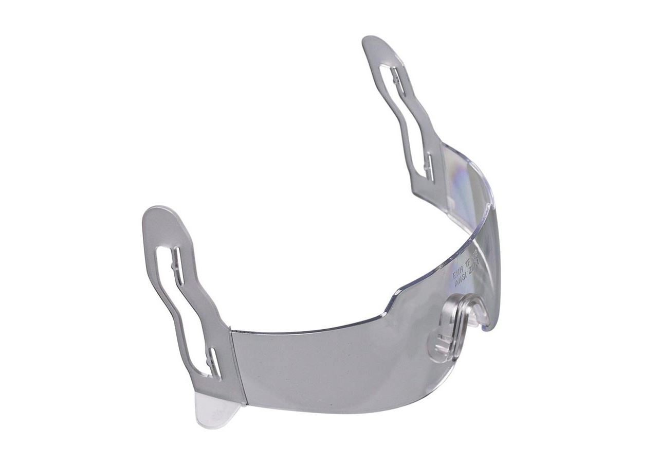 Okulary ochronne: Okulary zintegrowane z hełmem