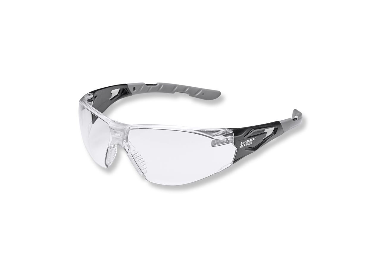 Okulary ochronne: e.s. Damskie okulary ochronne Wise + przezroczysty-przezroczysty/czarny