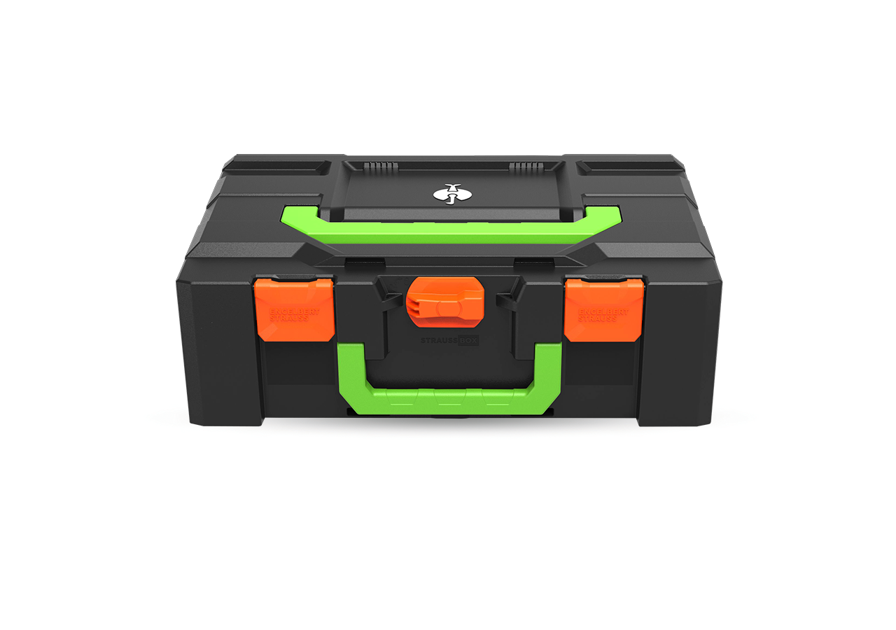 System STRAUSSbox: STRAUSSbox 165 large Color + pomarańczowy ostrzegawczy