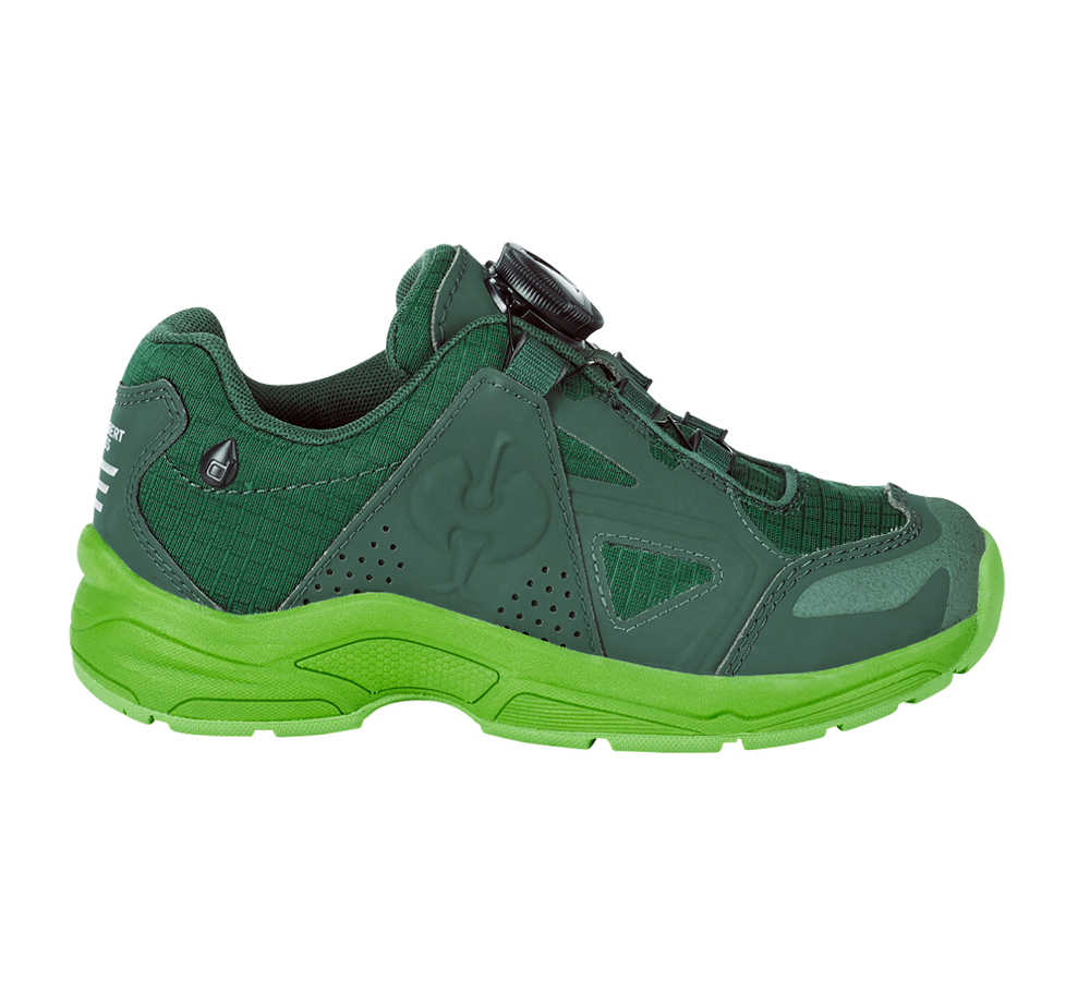 Obuwie dziecięce: Uniwersalne buty e.s. Corvids II, dziecięce + zielony/zielony morski