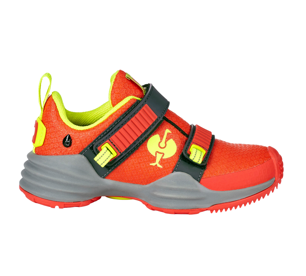 Obuwie dziecięce: Uniwersalne buty e.s. Waza, dziecięce + czerwony słoneczny/żółty ostrzegawczy