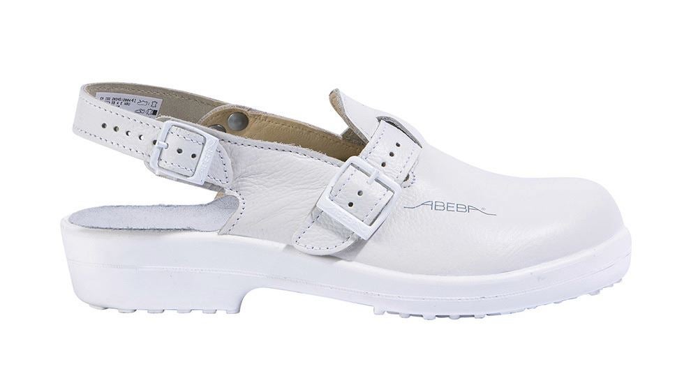 SB: ABEBA SB Buty bezpieczne Rhodos + biały