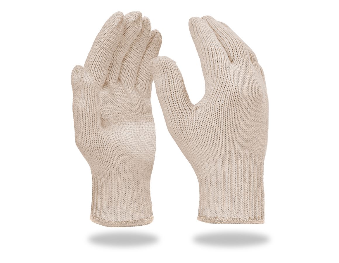 Tekstylne: Rękawice dzianinowe, opakowanie 12 szt. + biały