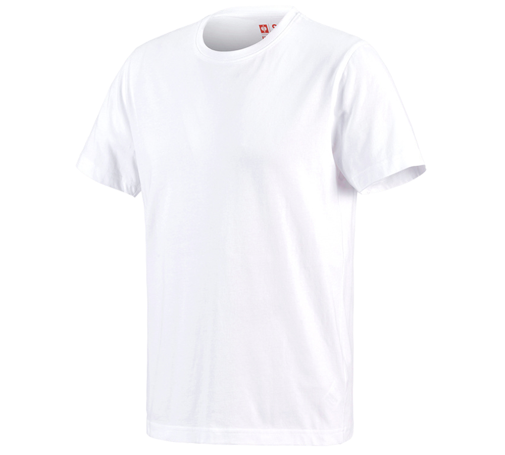 Koszulki | Pulower | Koszule: e.s. Koszulka cotton + biały