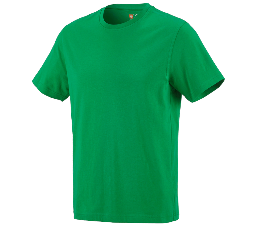 Koszulki | Pulower | Koszule: e.s. Koszulka cotton + trawiastozielony