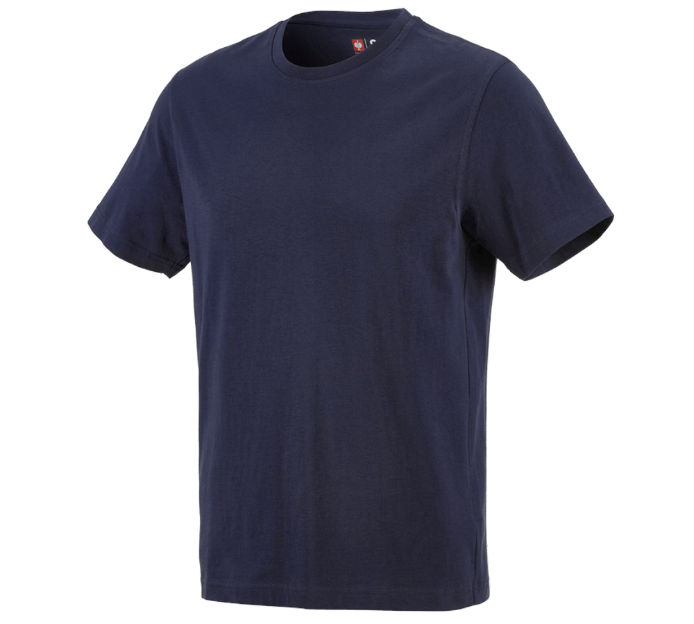 Koszulki | Pulower | Koszule: e.s. Koszulka cotton + granatowy