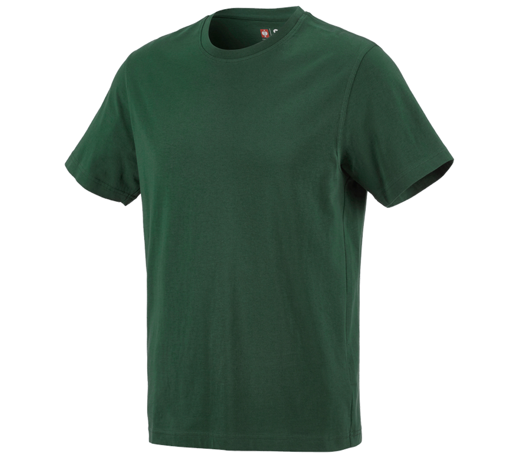 Tematy: e.s. Koszulka cotton + zielony