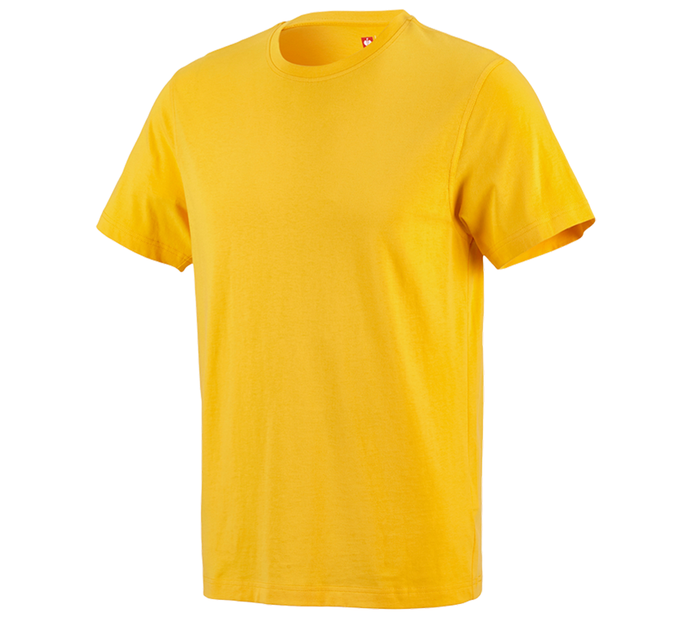 Koszulki | Pulower | Koszule: e.s. Koszulka cotton + żółty
