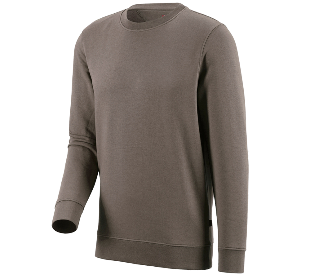 Koszulki | Pulower | Koszule: e.s. Bluza poly cotton + żwirowy