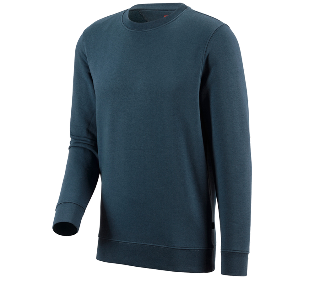 Koszulki | Pulower | Koszule: e.s. Bluza poly cotton + niebieski morski