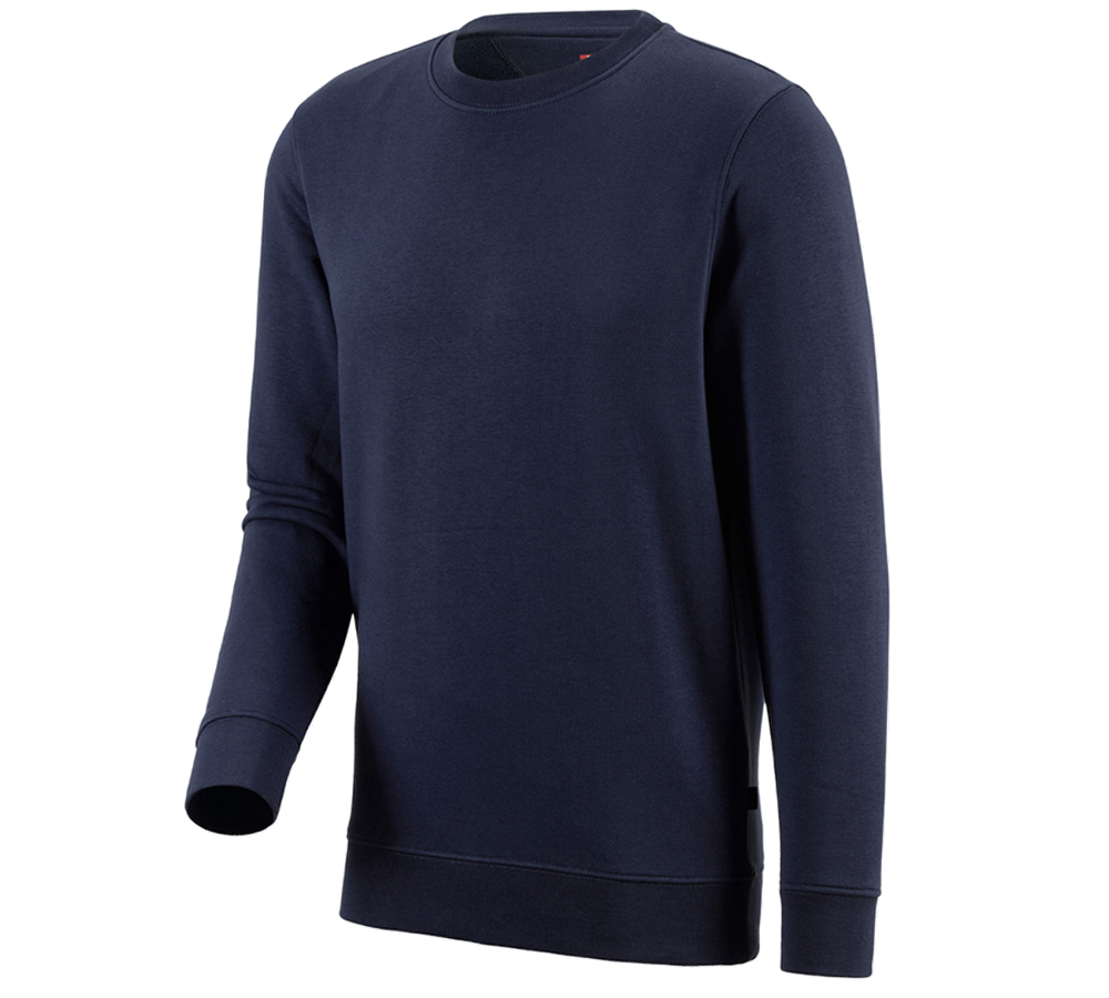 Koszulki | Pulower | Koszule: e.s. Bluza poly cotton + granatowy