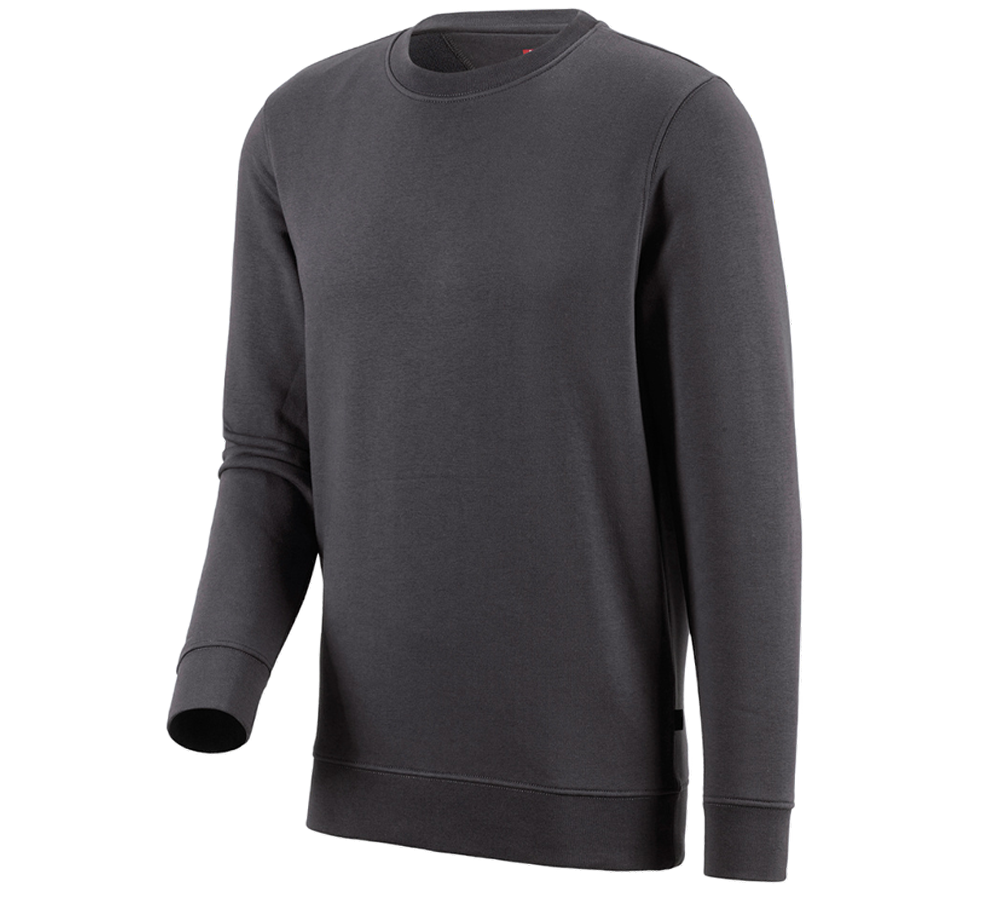 Koszulki | Pulower | Koszule: e.s. Bluza poly cotton + antracytowy