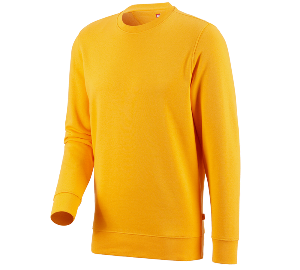 Koszulki | Pulower | Koszule: e.s. Bluza poly cotton + żółty