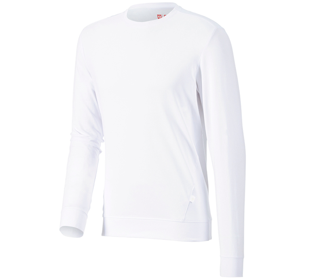 Koszulki | Pulower | Koszule: e.s. Bluzka długi rękaw cotton stretch + biały