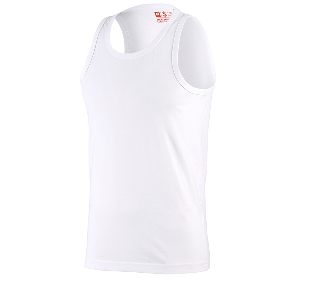 Koszulki | Pulower | Koszule: e.s. Koszulka sportowa cotton + biały