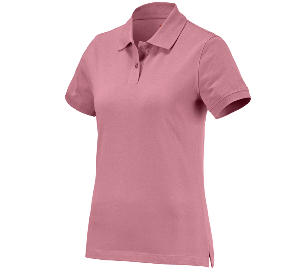 Tematy: e.s. Koszulka polo cotton, damska + różowy antyczny