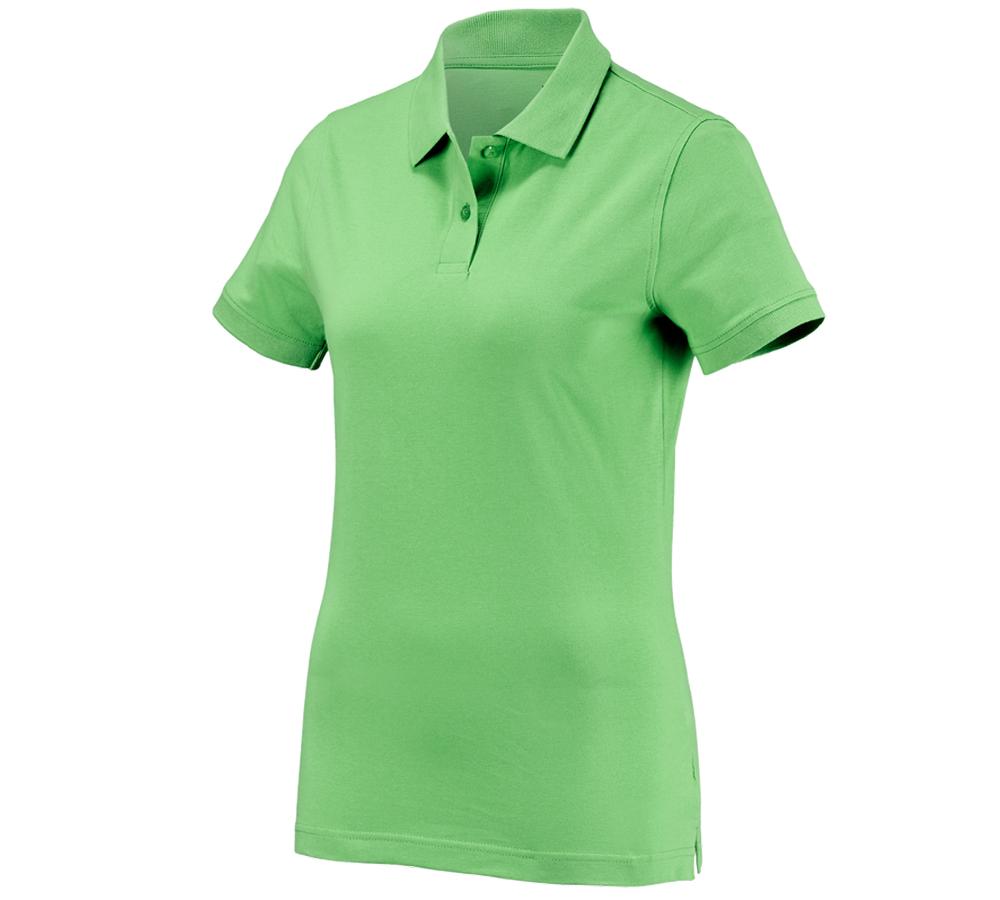 Koszulki | Pulower | Bluzki: e.s. Koszulka polo cotton, damska + zielony jabłkowy