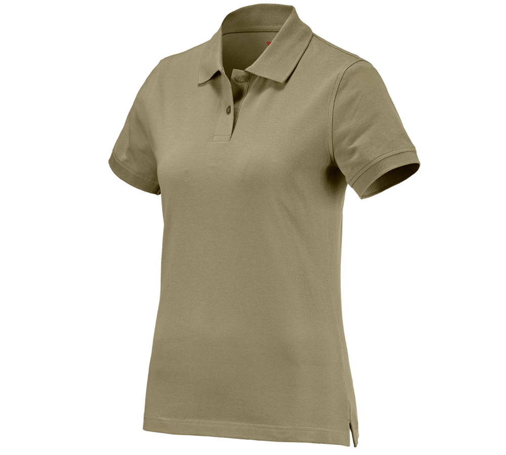Koszulki | Pulower | Bluzki: e.s. Koszulka polo cotton, damska + trzcinowy