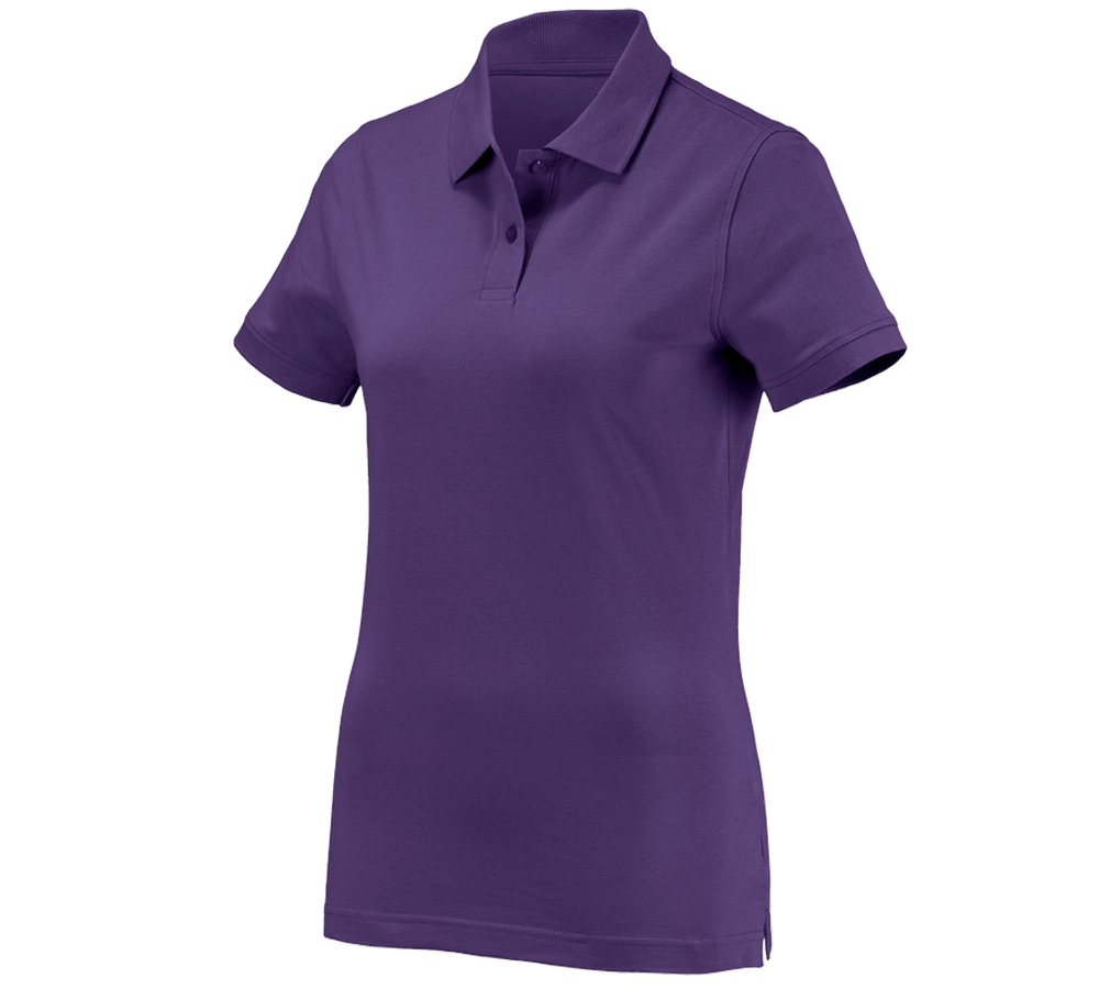 Koszulki | Pulower | Bluzki: e.s. Koszulka polo cotton, damska + liliowy