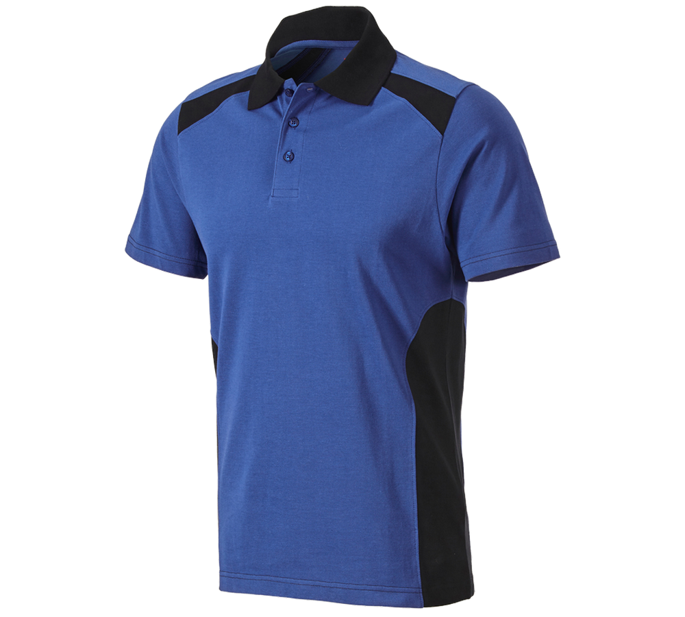 Koszulki | Pulower | Koszule: Koszulka polo cotton e.s.active + chabrowy/czarny
