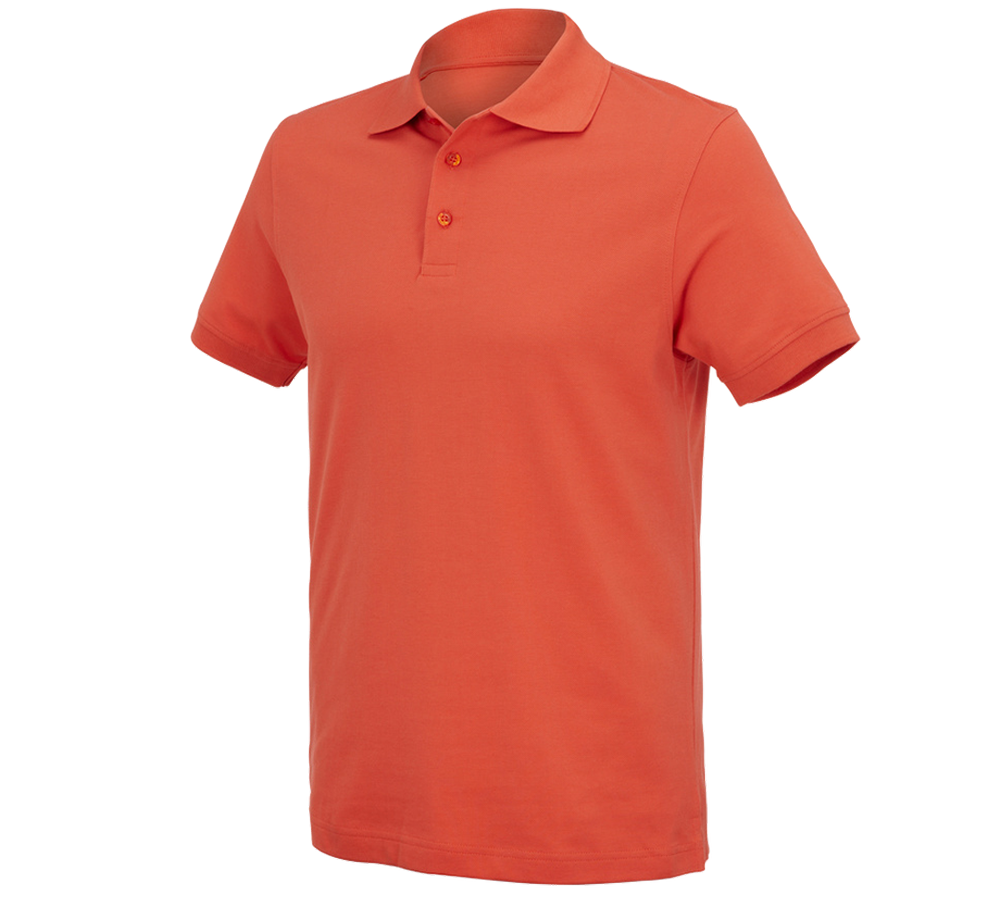 Koszulki | Pulower | Koszule: e.s. Koszulka polo cotton Deluxe + nektarynkowy