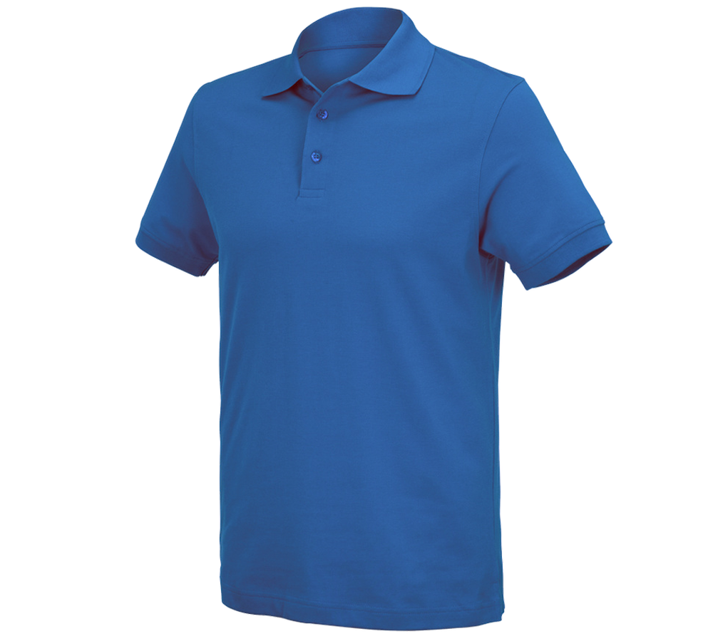 Koszulki | Pulower | Koszule: e.s. Koszulka polo cotton Deluxe + niebieski chagall