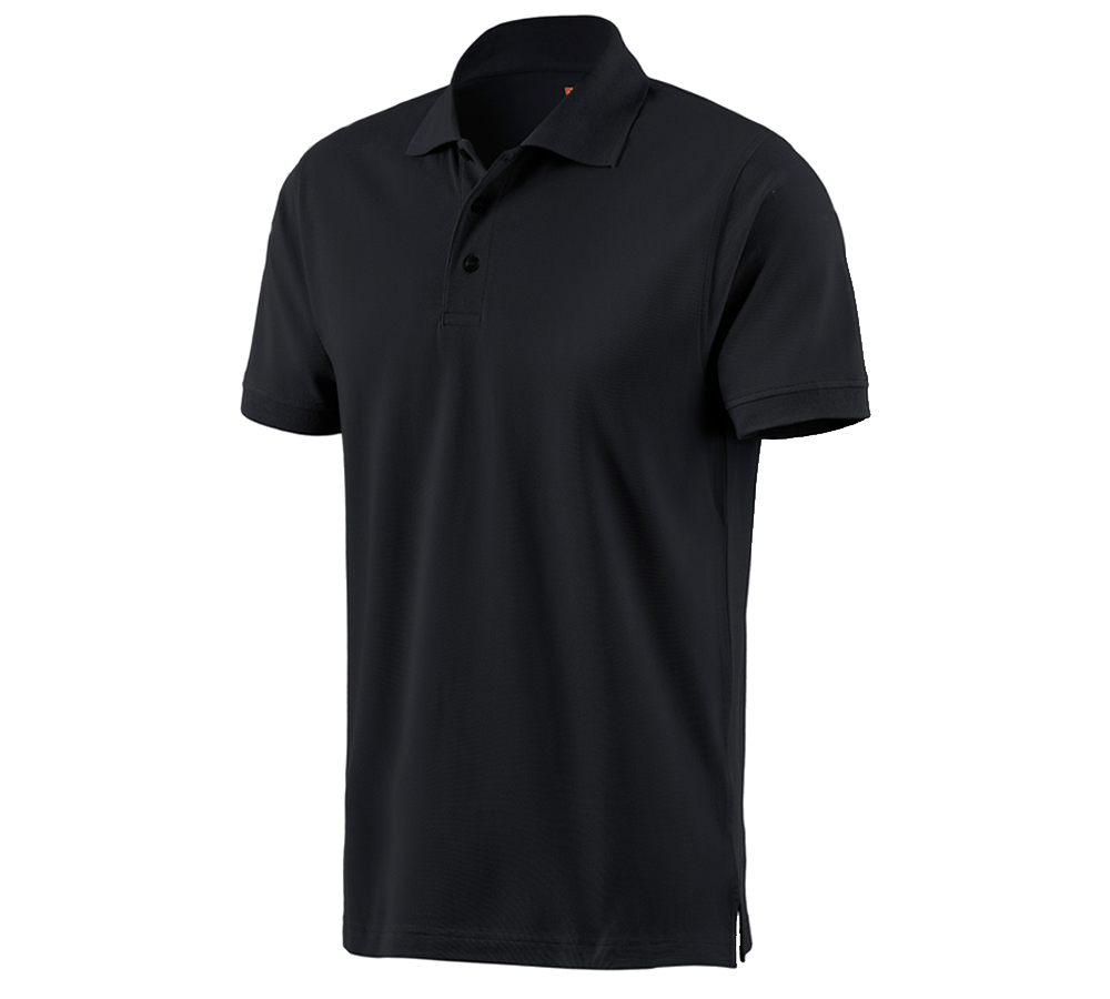 Koszulki | Pulower | Koszule: e.s. Koszulka polo cotton + czarny