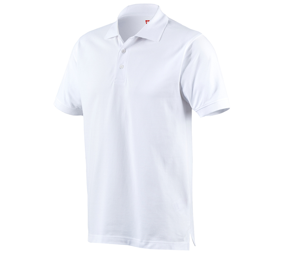Tematy: e.s. Koszulka polo cotton + biały