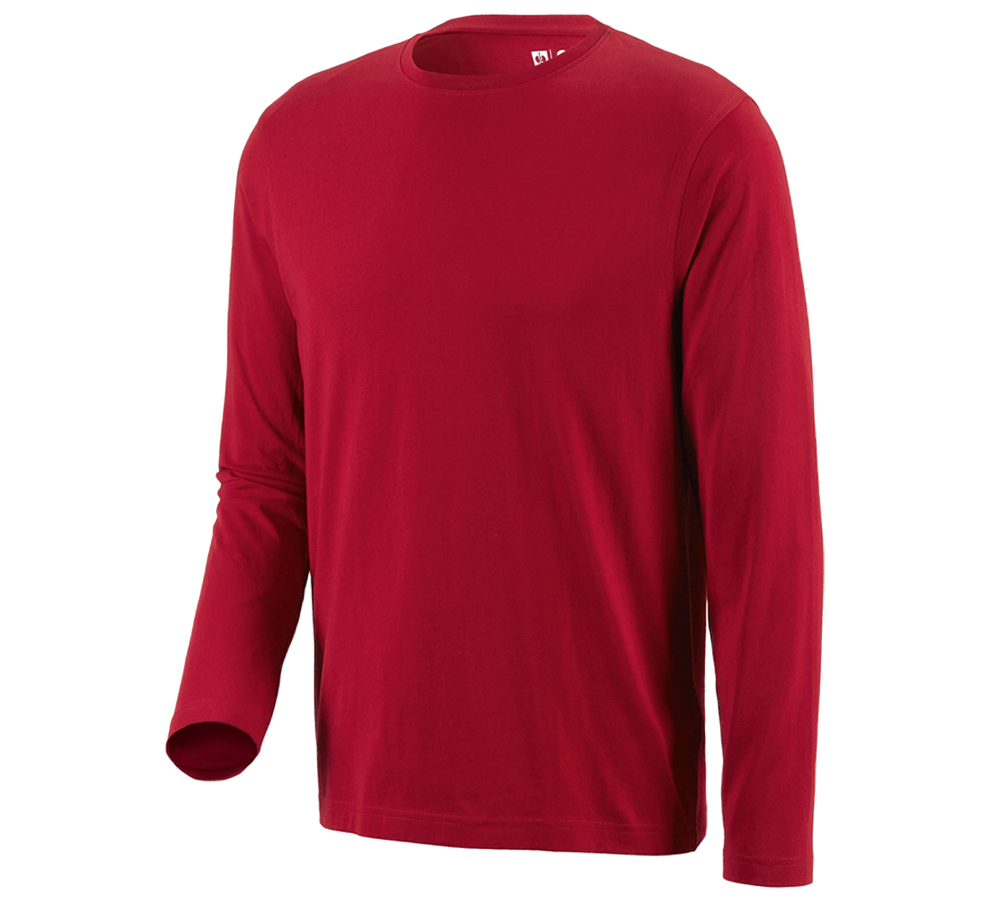 Koszulki | Pulower | Koszule: e.s. Bluzka długi rękaw cotton + czerwony