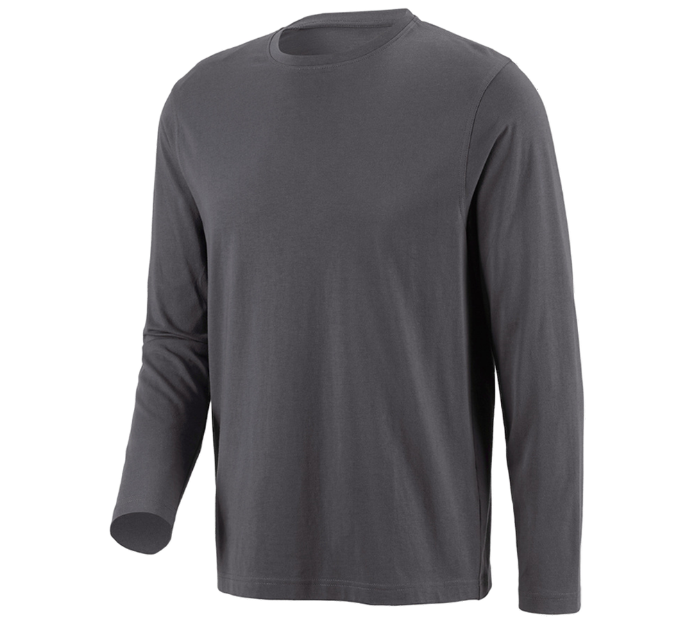 Koszulki | Pulower | Koszule: e.s. Bluzka długi rękaw cotton + antracytowy