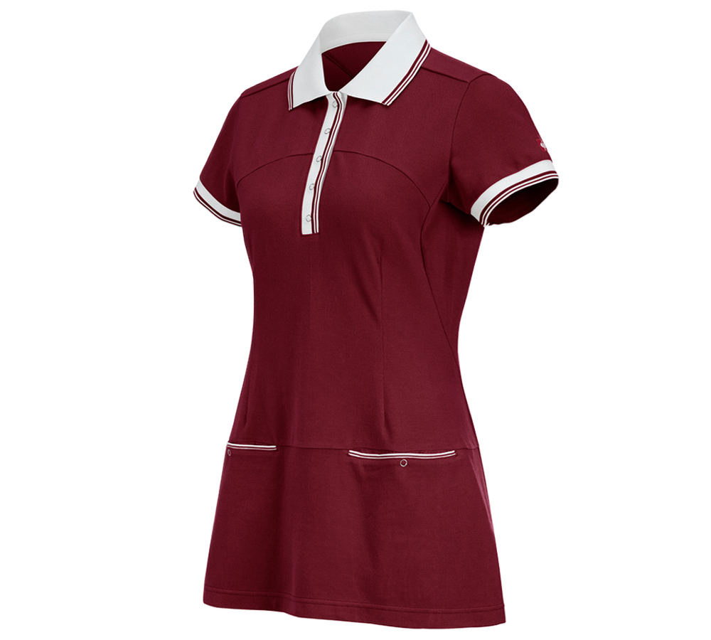 Koszulki | Pulower | Bluzki: Sukienka z piki e.s.avida + rubinowy