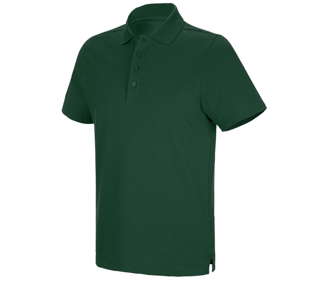 Koszulki | Pulower | Koszule: e.s. Koszulka polo funkcyjna poly cotton + zielony