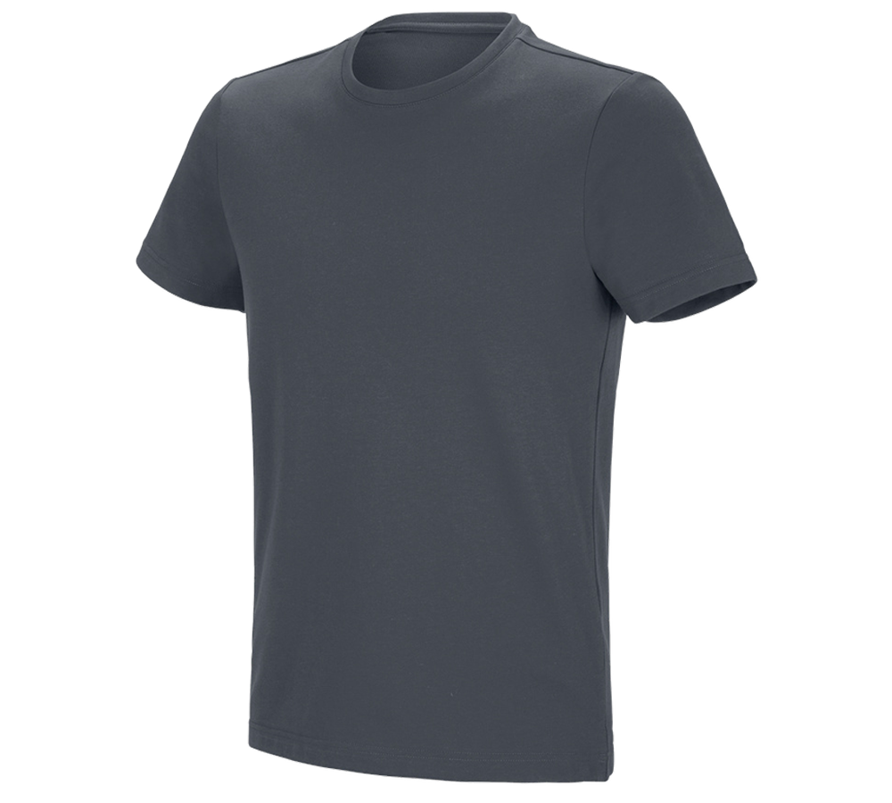 Koszulki | Pulower | Koszule: e.s. Koszulka funkcyjna poly cotton + antracytowy