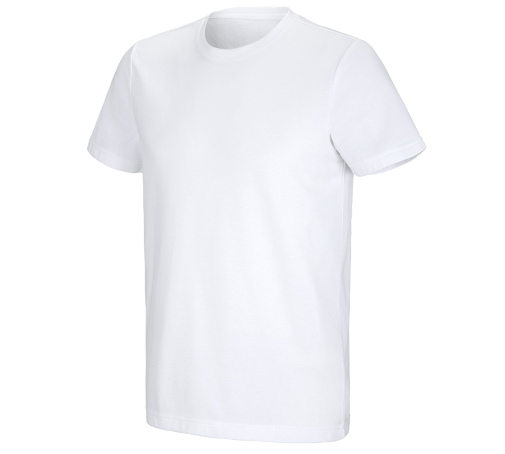 Koszulki | Pulower | Koszule: e.s. Koszulka funkcyjna poly cotton + biały