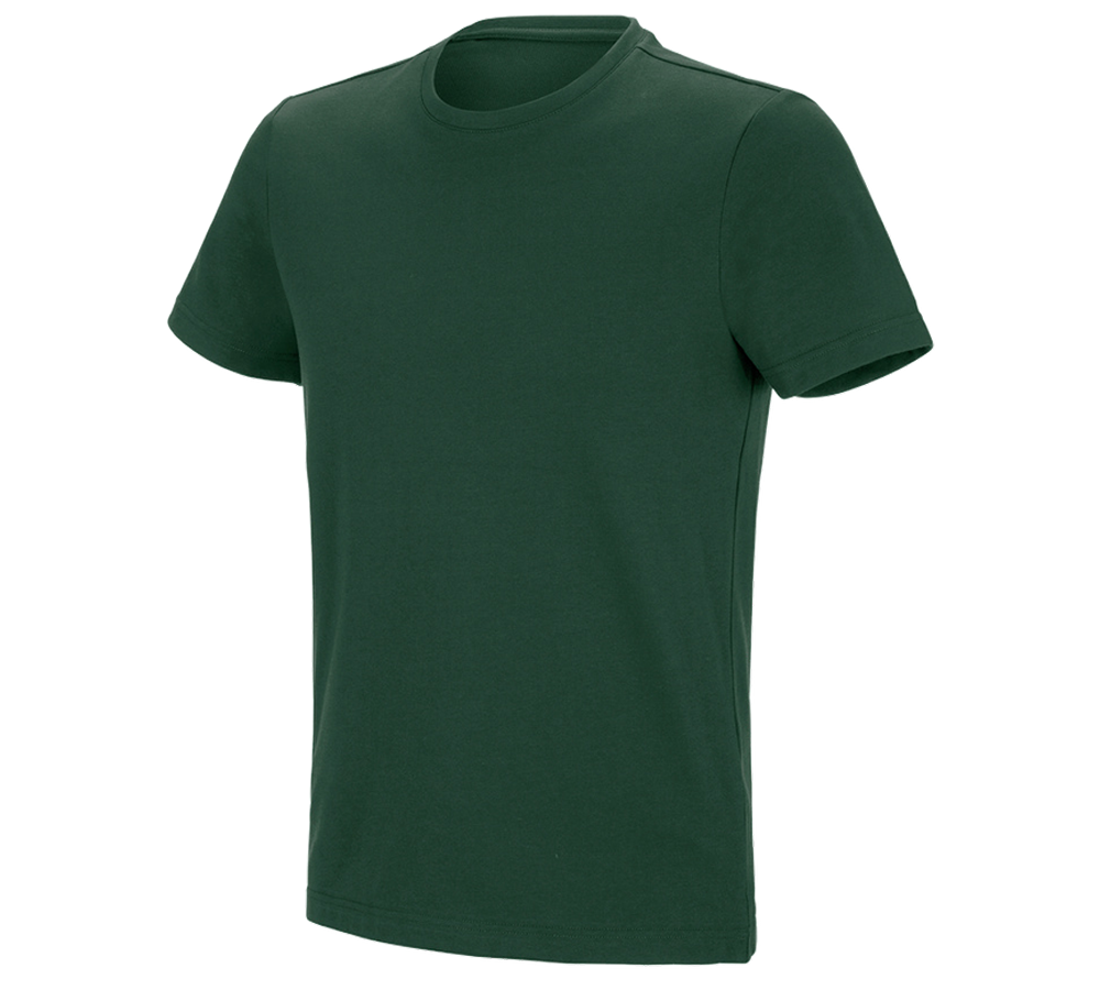 Tematy: e.s. Koszulka funkcyjna poly cotton + zielony